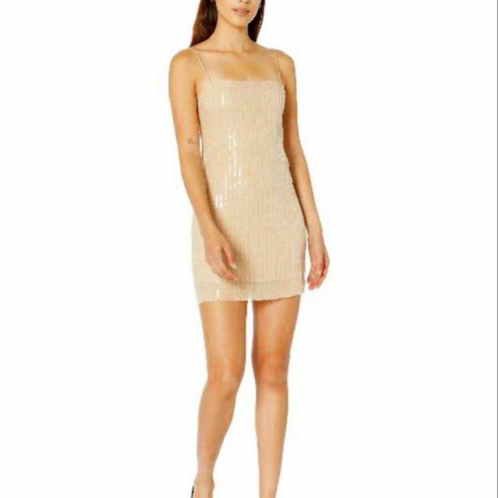 ASTR the Label Sequined Mini Dress
